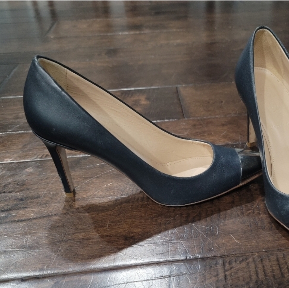 Jcrew steel toe pumps